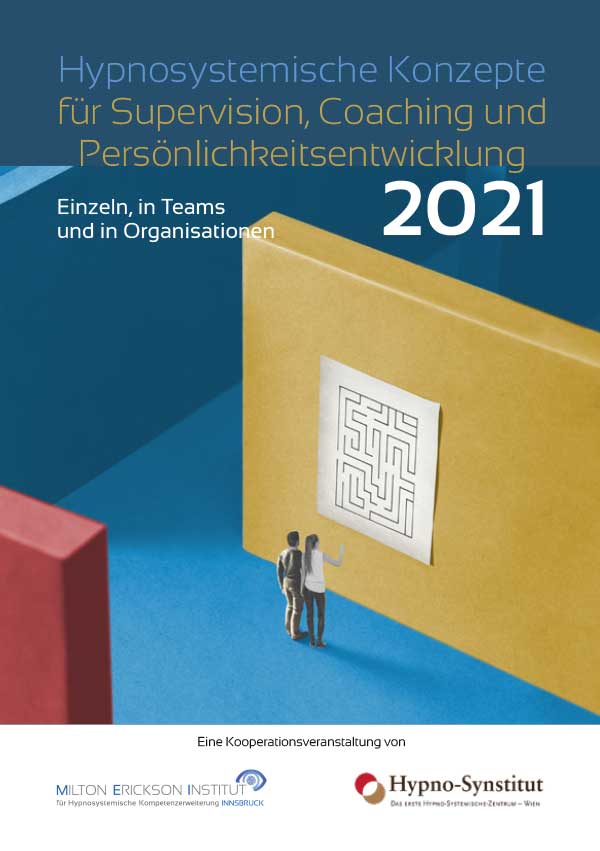 Titelbild Curriculum 2021 Hypnosystemische Konzepte für Supervision, Coaching und Persönlichkeitsentwicklung